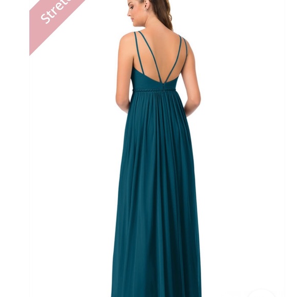 Ink blue bridesmaid dress - Picture 5 of 7